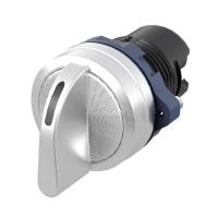 Головка переключателя на 3 положения с возвратом стандартная ручка алюм. черн. DKC M22S-M3A