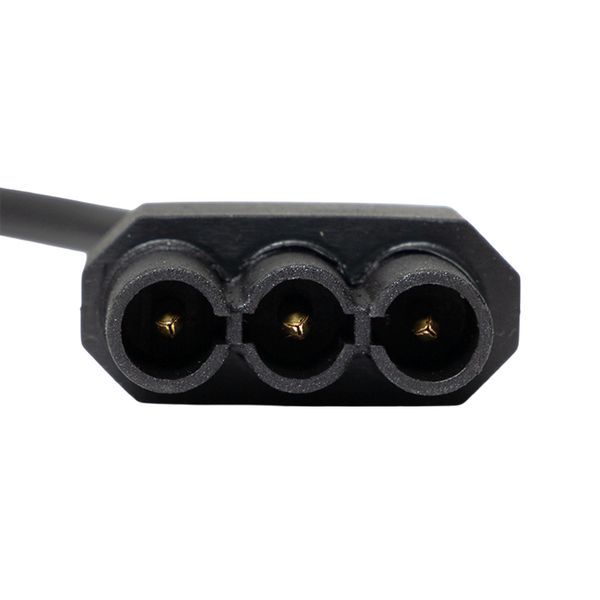 Кабель для подключения светодиодных линейных светильников ДБО-60/120/150 1м 3x0.75 черн. EKF ASC-B-1-LBL