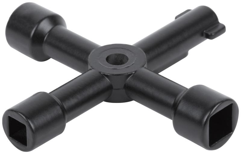 Ключ универсальный для электрошкафов 4-в-1 FIT 60105