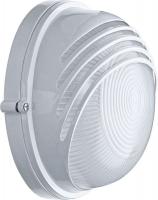 Светильник ЛОН 94 817 NBL-R3-60-E27/WH 1х60Вт E27 IP54 (аналог НПБ 1307 бел. круг ресн. 60Вт) Navigator 94817