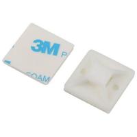 Площадка самоклеящаяся под хомуты 20х20мм NO-225-301 бел. (уп.50шт) Эра Б0066703