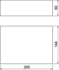 Пеноблок огнестойкий 200х144х60 FBA-B200-14 OBO 7202505